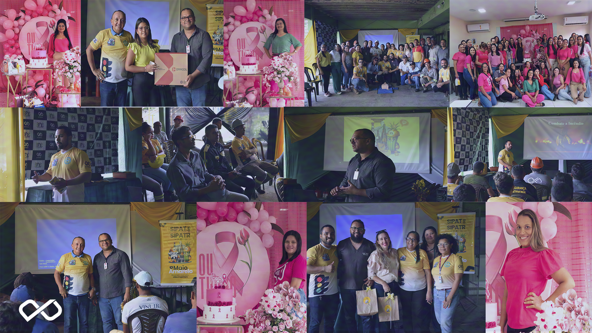 Detalhe da usina de etanol